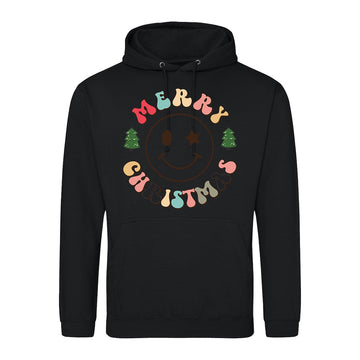 Retro Merry Xmas  Hoodie