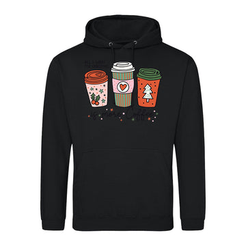 Festive Coffee Lover  Hoodie