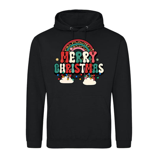Retro Merry Xmas  Hoodie