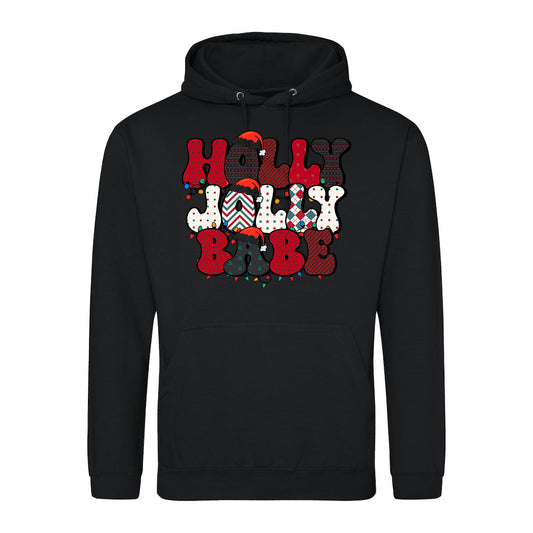 Holly Jolly Babe  Hoodie