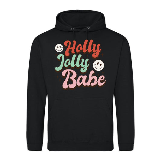 Holly Jolly Babe  Hoodie