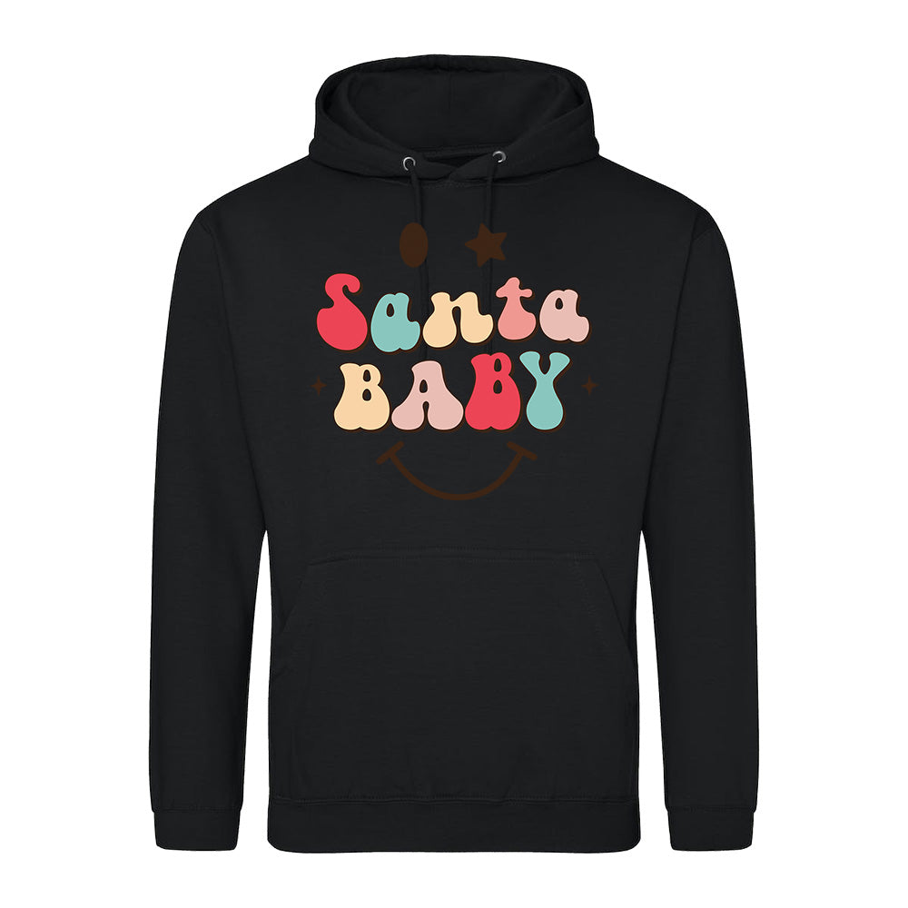Festive Santa Baby  Hoodie