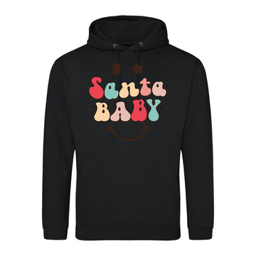 Festive Santa Baby  Hoodie