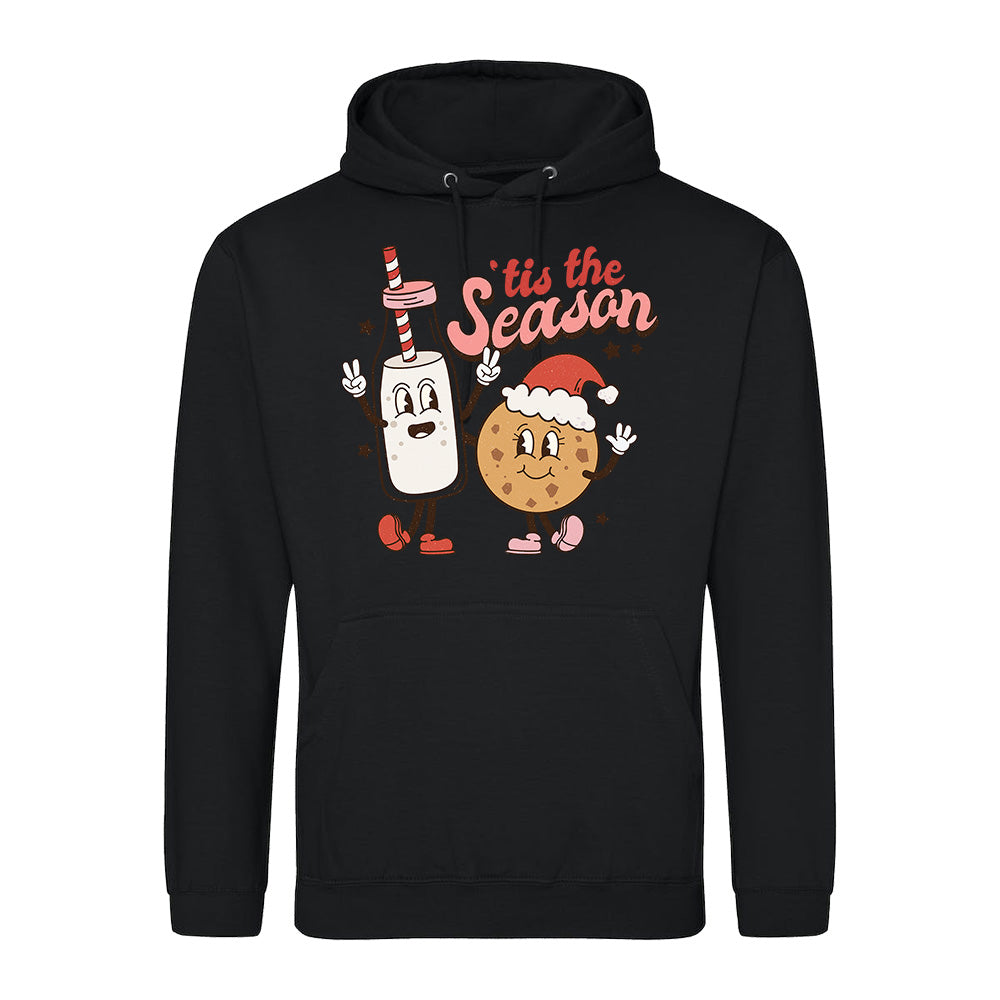 Festive Cookie & Milk  Hoodie