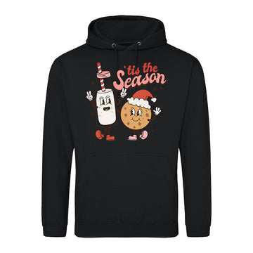 Festive Cookie & Milk  Hoodie