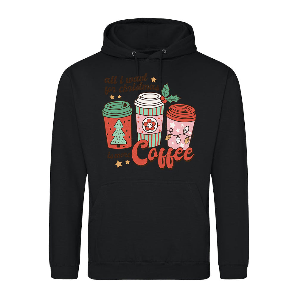 Festive Coffee Cups  Hoodie