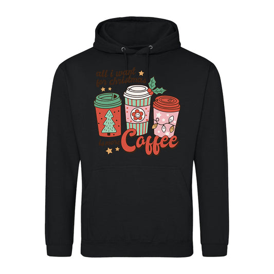 Festive Coffee Cups  Hoodie