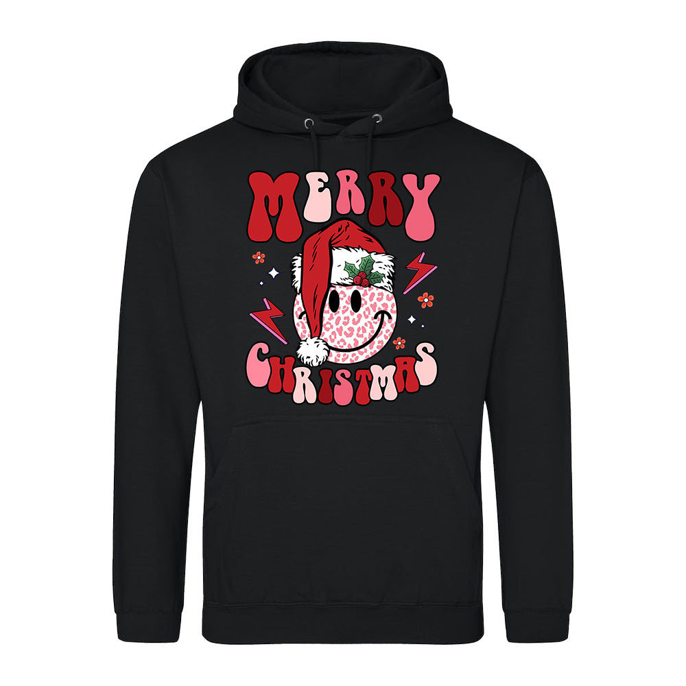 Merry Christmas Smiley  Hoodie