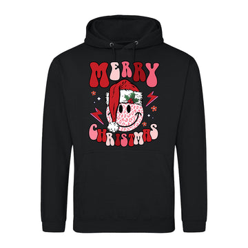 Merry Christmas Smiley  Hoodie