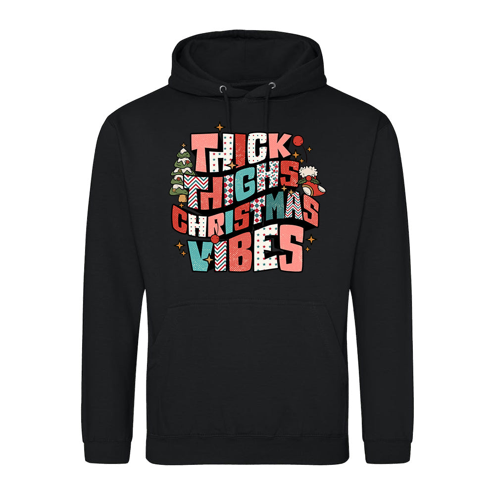 Thick Thighs Xmas  Hoodie
