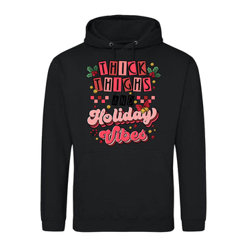 Thick Thighs Holiday  Hoodie