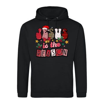Festive Jesus Reason  Hoodie