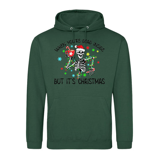 Dead Inside Christmas  Hoodie