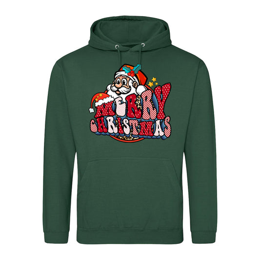 Festive Santa Christmas  Hoodie