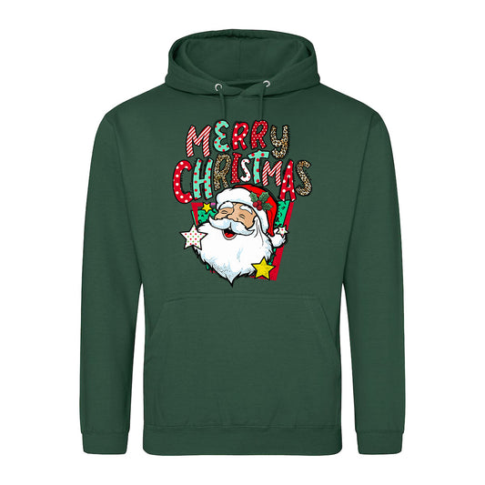 Festive Santa Christmas  Hoodie