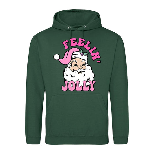 Feelin' Jolly Santa  Hoodie