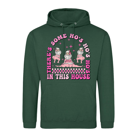 Retro Santa Funny  Hoodie