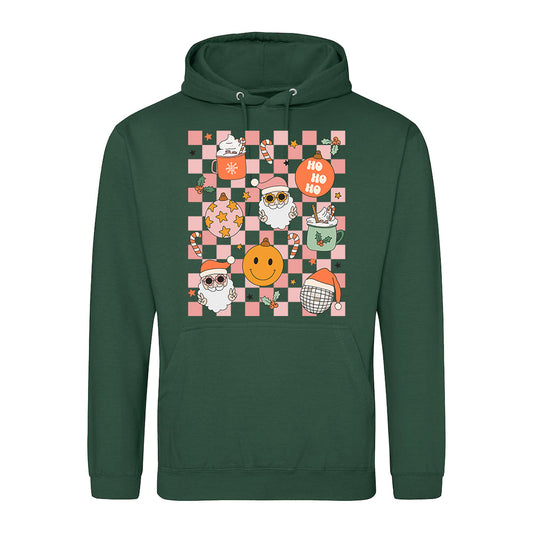 Retro Holiday Cheer  Hoodie