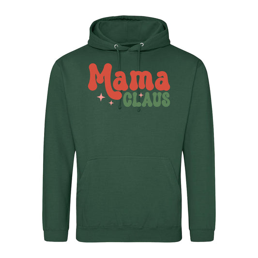 Festive Mama Claus  Hoodie
