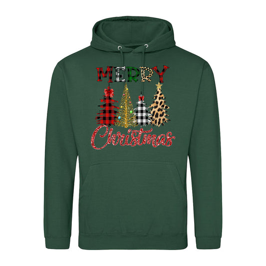 Festive Trees Christmas  Hoodie
