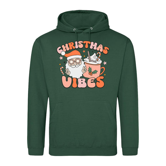 Festive Santa Vibes  Hoodie