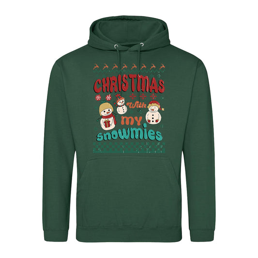 Christmas Snowmies  Hoodie