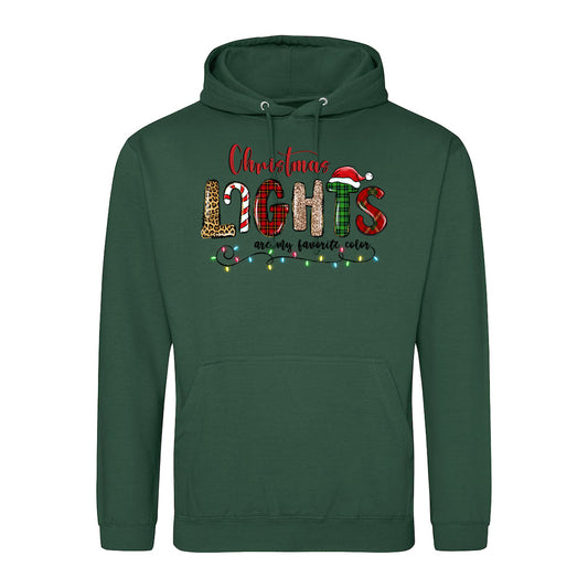 Festive Christmas Lights  Hoodie
