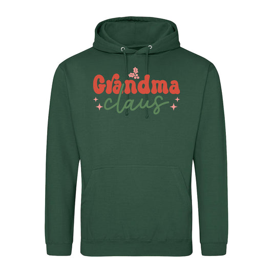 Grandma Claus Christmas  Hoodie