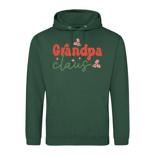 Grandpa Claus Holiday  Hoodie
