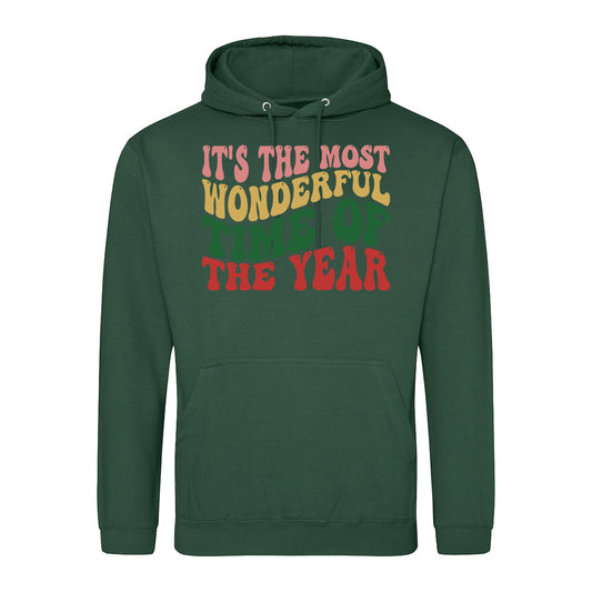 Festive Text Art  Hoodie