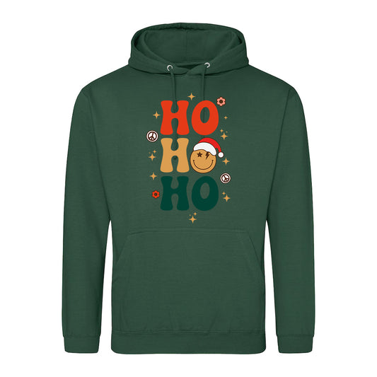 Retro Ho Ho Ho  Hoodie