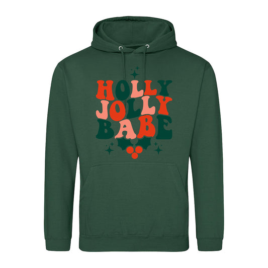 Holly Jolly Babe  Hoodie