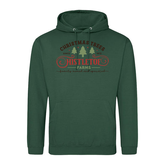 Mistletoe Farms Christmas  Hoodie