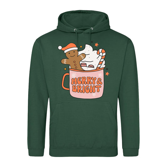 Merry & Bright Christmas   Hoodie