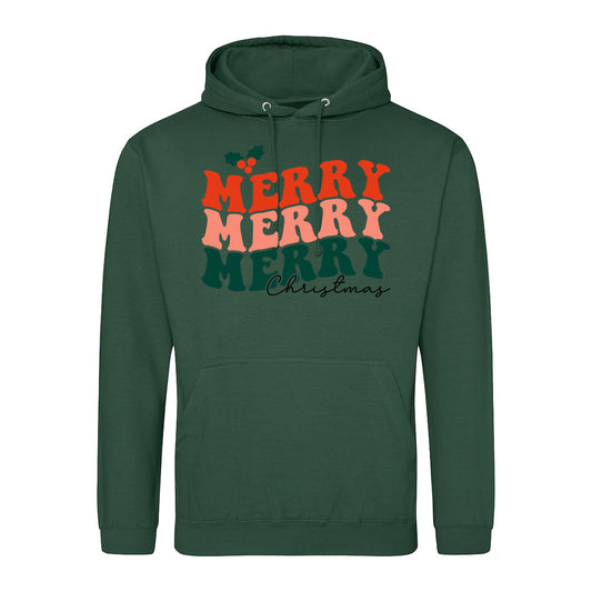 Merry Retro Holiday  Hoodie