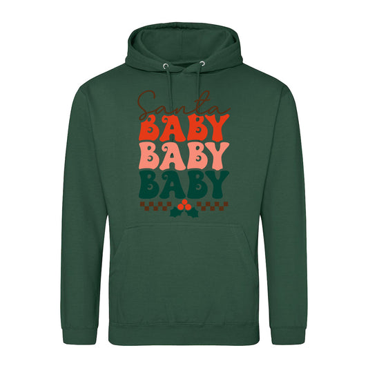 Santa Baby Festive  Hoodie
