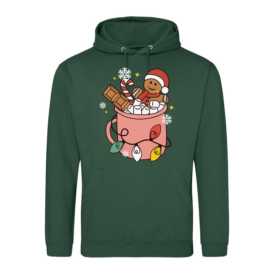 Festive  with Gingerbread Joy Hoodie