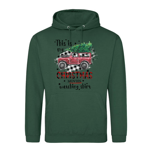 Festive Christmas Truck  Hoodie