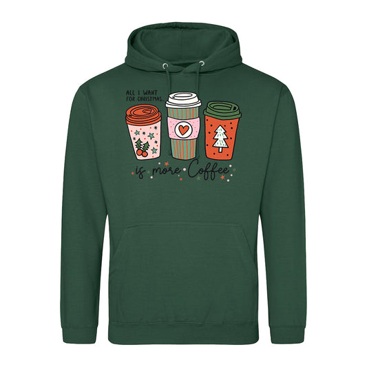 Festive Coffee Lover  Hoodie