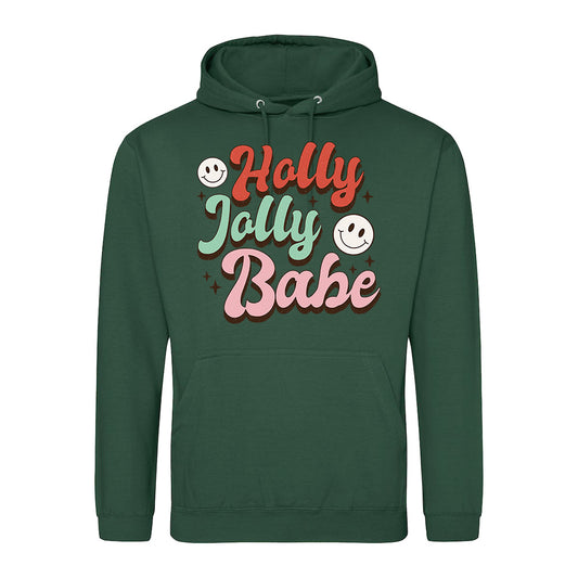 Holly Jolly Babe  Hoodie