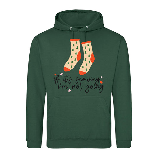 Cozy Winter Tree Socks Hoodie