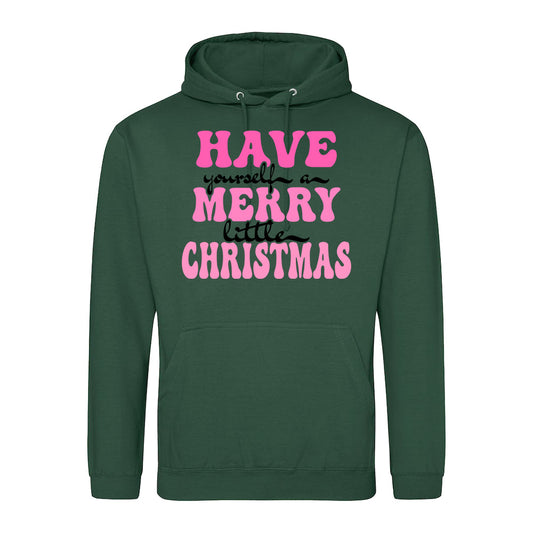 Retro Merry Christmas  Hoodie