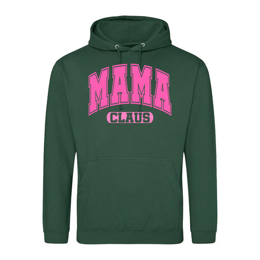 Mama Claus Retro  Hoodie