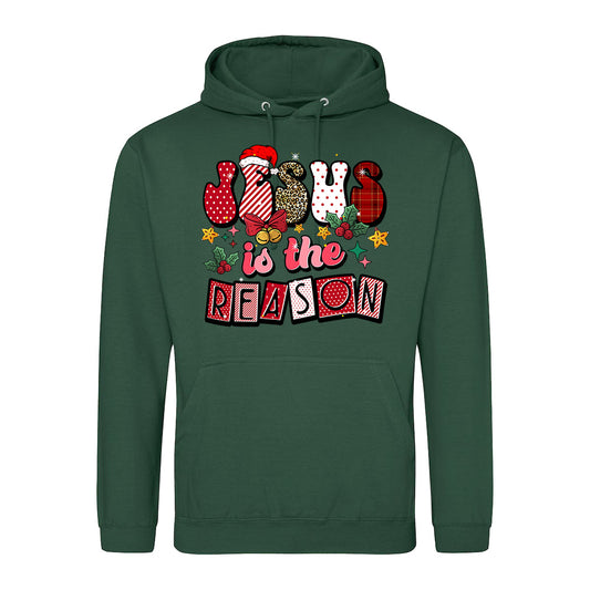 Festive Jesus Reason  Hoodie