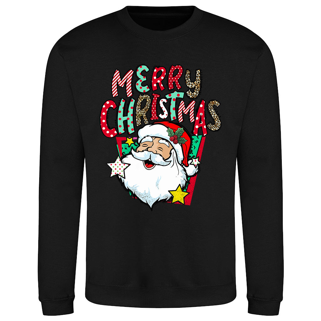 Festive Santa Christmas  Sweatshirt