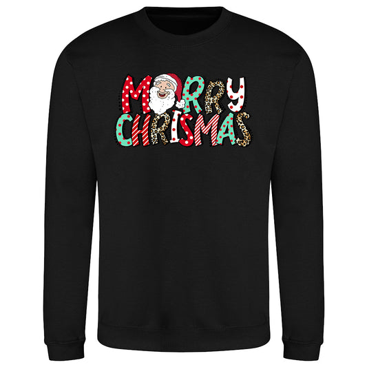 Santa Merry Xmas  Sweatshirt