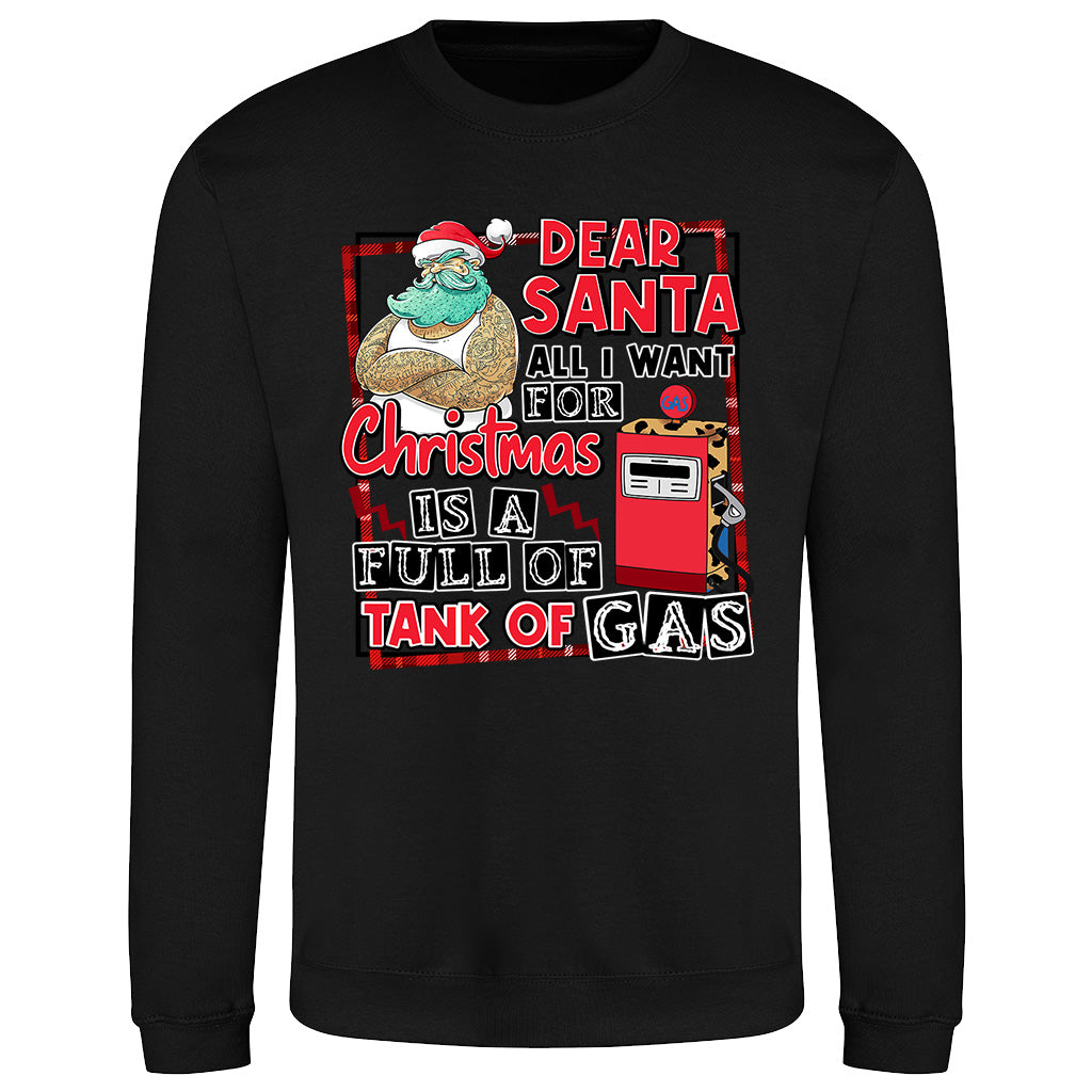 Santa's Christmas Tank  Sweatshirt