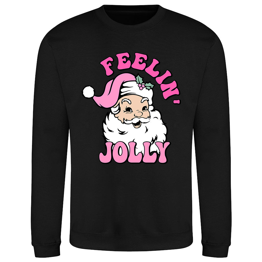 Feelin' Jolly Santa  Sweatshirt