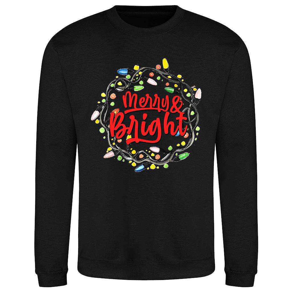 Merry & Bright Festive  Sweatshirt