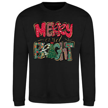 Merry & Bright Christmas  Sweatshirt